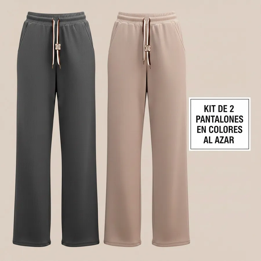 3320-NE KIT DE 2 PANTALONES 8503